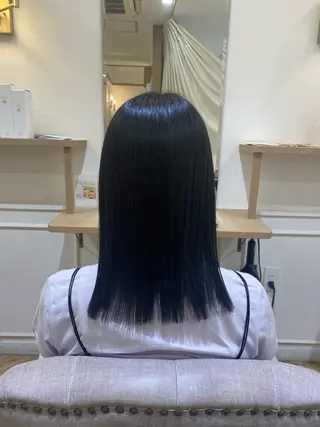 ミディアム カラー 韓国ヘア・カラー 🩵SHIZUKUのヘアスタイル