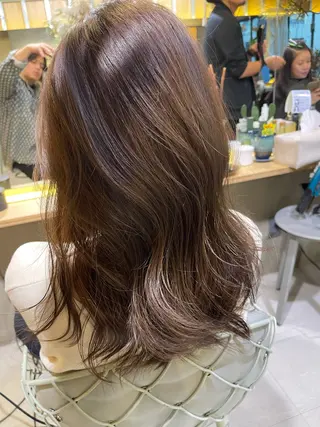 ミディアム カラー 髪質改善＆艶髪美髪エステ専門店　Lyrae～リラエ～所属・西梅田🌿髪質改善 井手　浩太朗のヘアスタイル