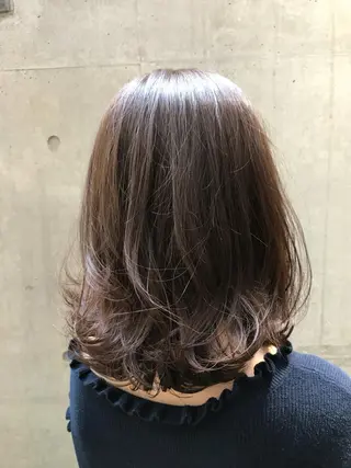 ミディアム oshare tom (スタイリスト)所属・人気🌻《髪質改善》 平井 綾乃のヘアスタイル
