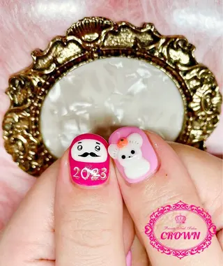 ネイル CROWN プライベートサロンのネイルデザイン