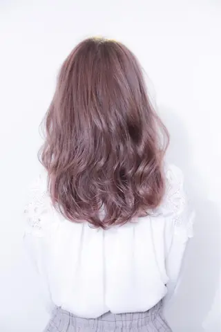 セミロング カラー パーマ ヘアアレンジ PLUSISM Velen【プラスイズムヴェレン】所属・✨関西No1✨ 春木淳也のヘアスタイル