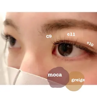 ヘアアレンジ マツエク・マツパ Sia.   大阪梅田茶屋町店所属・まつパ/まつエク Sia.茶屋町店のマツエク・マツパデザイン