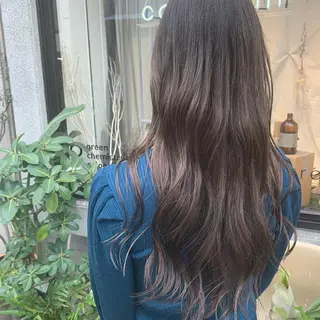 ロング 艶髪color💎髪 質改善ストレート大吉のヘアスタイル