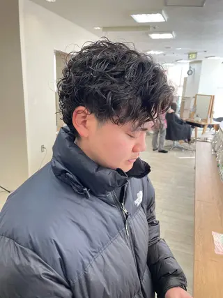 パーマ メンズ 🌱メンズ特化🌱 ニュアンス/リョウガのヘアスタイル