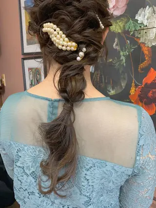 ロング ヘアアレンジ サダハルカ ｜chouetteのヘアスタイル