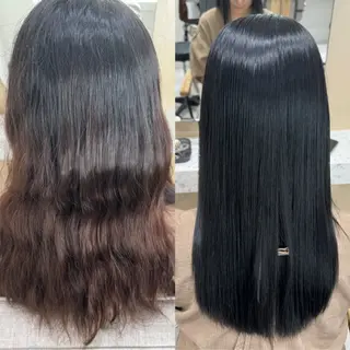 セミロング 🌜韓国/艶髪/縮毛 /kokoro🌛のヘアスタイル