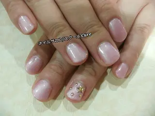 ショート ネイル ネイルサロン Cureのネイルデザイン