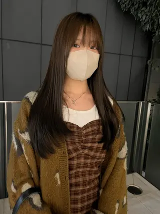 ロング 🌟表参道レイヤー カット/千優のヘアスタイル