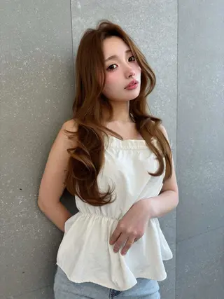 ロング カラー 【ブリーチなし】 吉村　清志のヘアスタイル