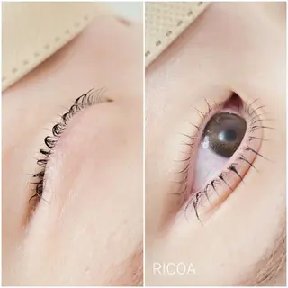 マツエク・マツパ RICOA 酒井のマツエク・マツパデザイン