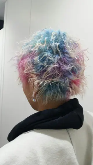 ショート カラー ノアヘアデザイン町田店所属・ショートヘア特化 mayaのヘアスタイル