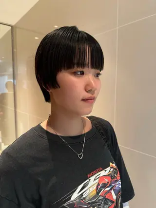 ショート ボブ/ショート 吉田竣のヘアスタイル