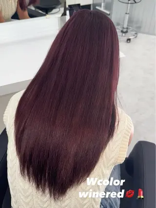 ロング カラー 海外girl/ハイト ーン/riko🫧のヘアスタイル