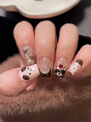 カラー Anna Nail 秋(アキ)のネイルデザイン