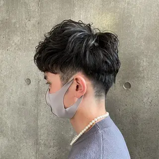 ショート カラー メンズ 松本平太郎美容室大宮店所属・もりたみかこ 美容師お休み中のヘアスタイル