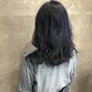 セミロング _WHITE 天神店のヘアスタイル