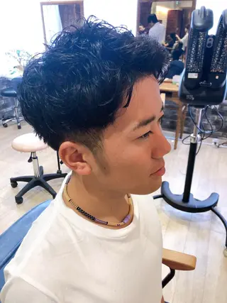 パーマ flammeum三軒茶屋店所属・あおき まなのヘアスタイル