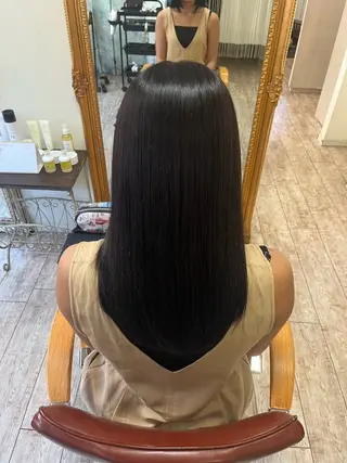 セミロング 【艶髪カラー】 omiのヘアスタイル