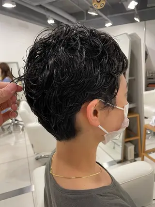 ショート パーマ 🌈前田 潤 /ショート/似合わせのヘアスタイル