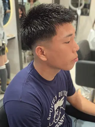 メンズ ショート Lapis 名古屋駅前店所属・LEN名古屋/パーマ 海外ヘア/メンズ特化のヘアスタイル