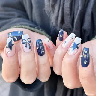 ネイル 🎀NAIL🎀 AI🪄︎︎◝✩のネイルデザイン