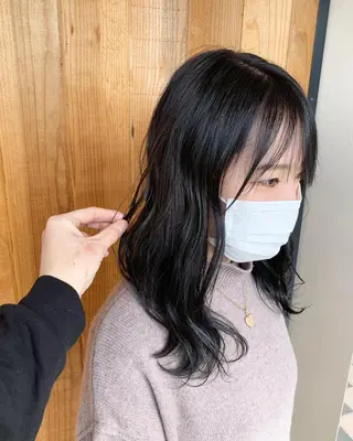 ミディアム MADRAS stylistのヘアスタイル