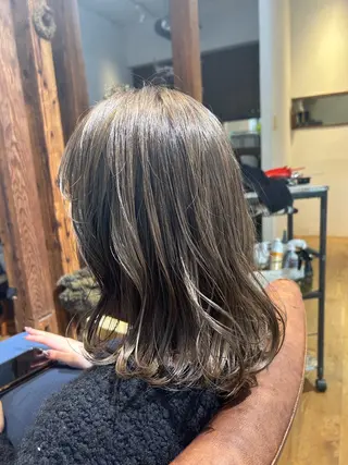 ミディアム カラー Botanica所属・メンズカット /ボブ/ショートボブのヘアスタイル