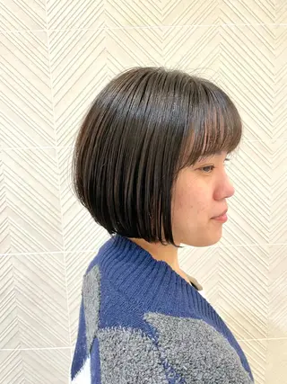 ショート カラー GO TODAY シェアサロン 原宿Verno店所属・髪質改善/ブリーチ/ ボブ特化/よしきのヘアスタイル