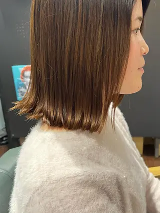ミディアム カラー 髪質進化系へ 💇‍♀️Yasuのヘアスタイル