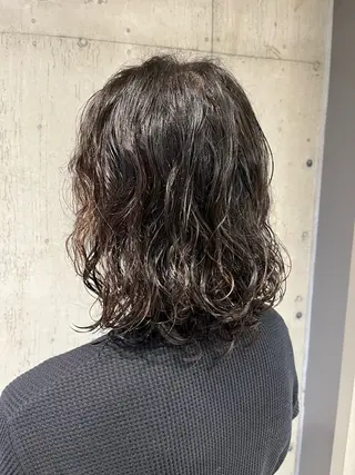 パーマ メンズ 髪質改善・艶カラー・ ボブ・リクト💥のヘアスタイル