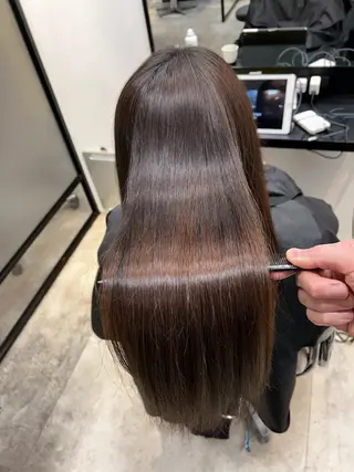 ロング salowin 原宿店所属・髪質改善ULTOWA 縮毛矯正モリムラのその他イメージ