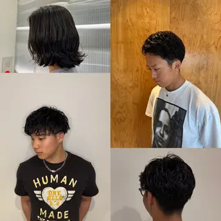 パーマ メンズ Leina /メンズ 特化/ヘッドスパのヘアスタイル