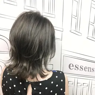 ミディアム カラー レイヤー⭐️カラー ⭐️平川雅史のヘアスタイル