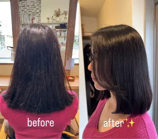 ミディアム opsia所属・💗髪質改善💗 渋谷奈津美のヘアスタイル