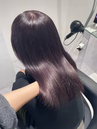 ミディアム カラー 表参道♡暗髪^ྀི 艶カラー♡アユミのヘアスタイル