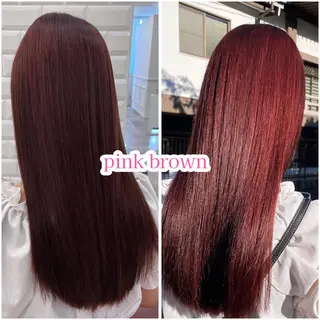 ロング カラー ガーリーカラー🩷 ユウ🍓💞のヘアスタイル