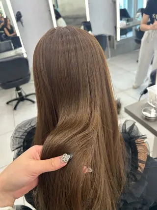 セミロング 銀座/韓国ヘア🤍 レイヤーAYUMIのヘアスタイル