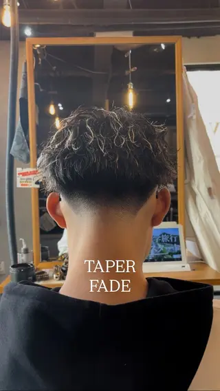 ショート カラー パーマ メンズ 🇺🇸外国人風ヘア 💈N.Yuto💈のヘアスタイル