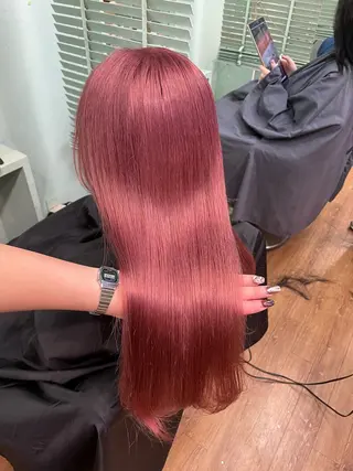 カラー 艶盛れ透明感カラー/ kanna🖤のヘアスタイル