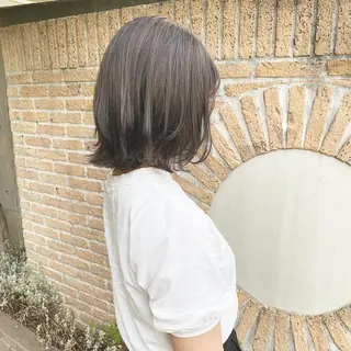 ミディアム カラー 柔らかいcolor 🌿harukaのヘアスタイル