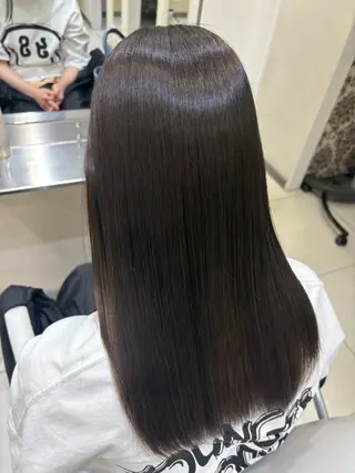 ロング カラー ほのか NOSH/博多千代のヘアスタイル