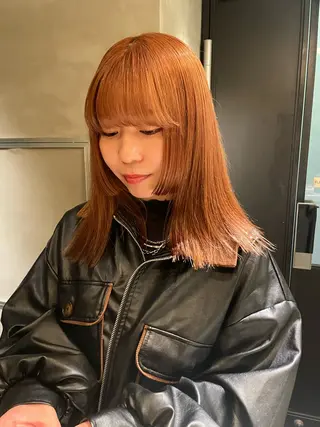 セミロング カラー 🍃透明感/デザイン 店長MASARU🍃のヘアスタイル