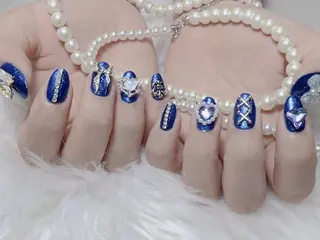 メンズ ネイル Bloom kabukiのネイルデザイン