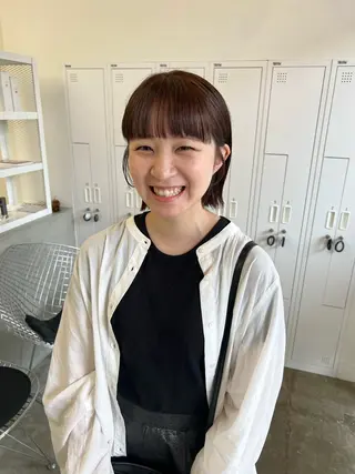 ショート 近藤 千裕のヘアスタイル