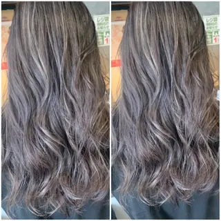 ロング カラー ヘアアレンジ 宮永 智香のヘアスタイル