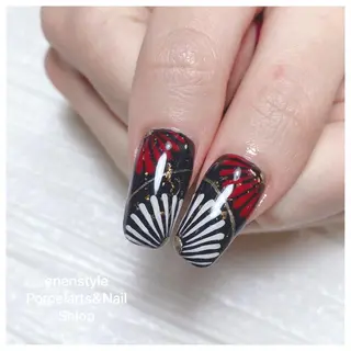 ミディアム ネイル 👑enen style👑のネイルデザイン