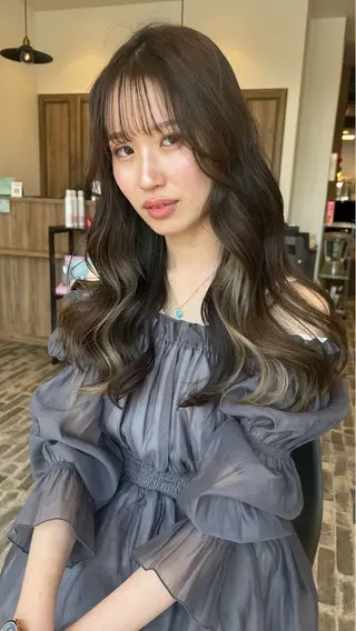 ロング 奥川拓哉/倉敷/中庄 /髪質改善/レイヤーのヘアスタイル