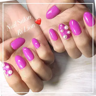 ネイル RiLion💗 Risa🦋💜のネイルデザイン