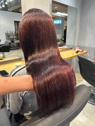 ロング カラー 💖ハイライト/ハイ トーン💖MIKIのヘアスタイル