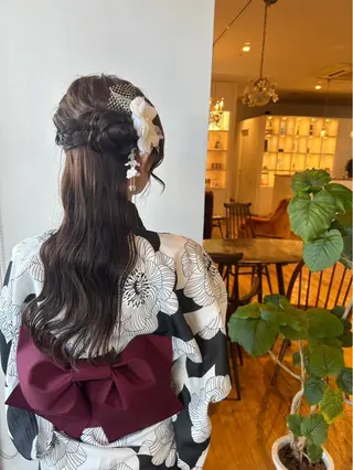 ロング sanaha🎀 カラーモデルのヘアスタイル